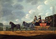 The Royal Mail Coach, London to Birmingham, 1810 - John Cordrey