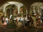 Factory in the Rue d'Aubagne, 1861 - V. Cornis