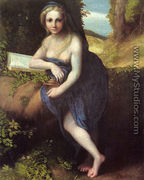 The Magdalene, c.1518-19 - Correggio (Antonio Allegri)