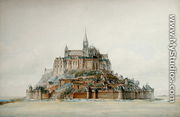Project for restoration of Mont Saint-Michel (south side), March 1875 - Edouard-Jules Corroyer