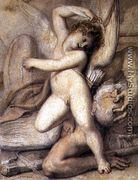 Cupid Plucking the Wings of Time - Richard Cosway