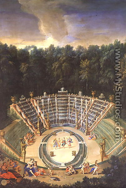 View of the Salle de Bal with a Performance of 