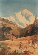 View of the Jungfrau-Horn, 1809 - John Sell Cotman