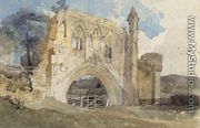 Kirkham Abbey, 1805-6 - John Sell Cotman