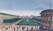 View of the Gardens of the Palais Royal, as seen from the Rotunda - Henri  (after) Courvoisier-Voisin