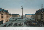 The Place Vendome, c.1815-20 - Henri  (after) Courvoisier-Voisin