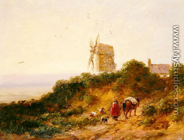 The Road to the Mill, 1849 - David Cox