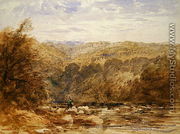 A Derbyshire River 1845 - David Cox