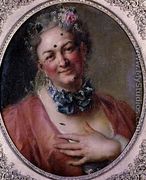Portrait of the Singer Pierre de Jelyotte (1713-97) in Female Costume, c.1745 - Charles-Antoine Coypel