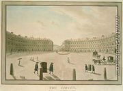 The Circus  Bath, 1773 - John Robert Cozens