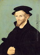Portrait of Philipp Melanchthon (1479-1560), 1543 - Lucas (studio of) Cranach