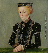 Katarzyna Jagiellonka of Poland  c.1553-56 - Lucas The Younger Cranach