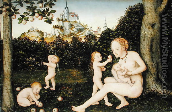 Charity - Lucas The Younger Cranach