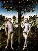 The Fall of Man 1549 - Lucas The Younger Cranach