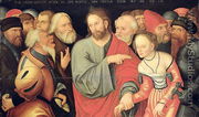 Christ and the Adulteress - Lucas The Younger Cranach