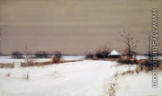 Snow Scene in Country, c.1890 - Bruce Crane