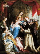 The Virgin Offering the Rosary to St. Dominic, 1641 - Gaspard de Crayer