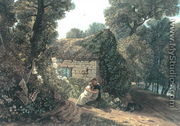 Cottage at Bonchurch  Isle of Wight  1819 - Joshua Cristall
