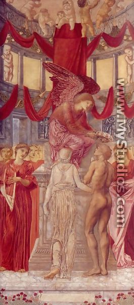 The Temple of Love - Sir Edward Coley Burne-Jones