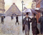 Paris Street: A Rainy Day (study) - Gustave Caillebotte