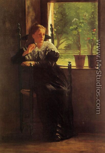 At the Window - Winslow Homer