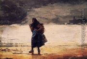 Fisherwoman - Winslow Homer