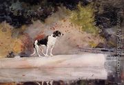 Dog on a Log - Winslow Homer