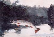 Leaping Trout I - Winslow Homer