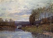 Seine at Bougival - Alfred Sisley