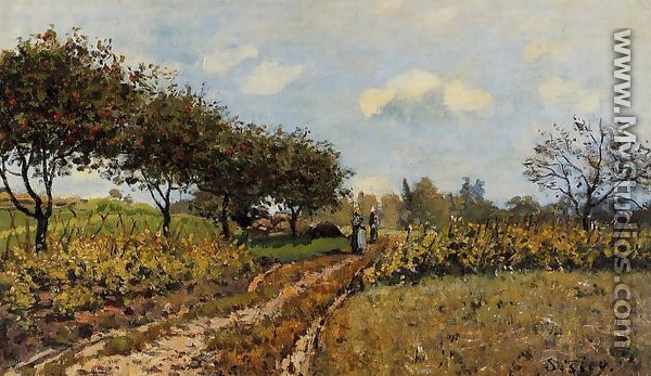 Path in the Country - Alfred Sisley