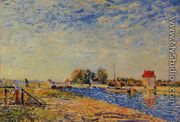 The Loing Canal I - Alfred Sisley