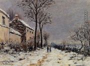 Snow Effect at Veneux I - Alfred Sisley