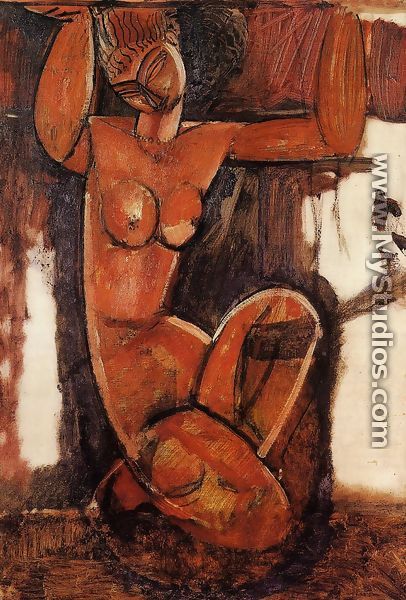 Caryatid I 2 - Amedeo Modigliani