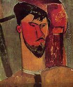 Portrait of Henri Laurens - Amedeo Modigliani