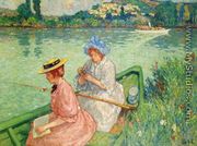 Women Fishing - Georges dEspagnat