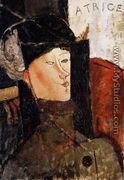 Portrait of Beatrice Hastings III - Amedeo Modigliani