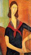 Jeanne Hebuterne in a Scarf - Amedeo Modigliani