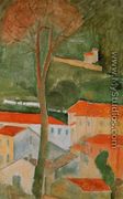 Landscape I - Amedeo Modigliani