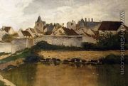The Village, Auvers-sur-Oise - Charles-Francois Daubigny
