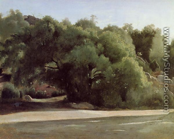 Fontainebleau - the Chailly Road - Jean-Baptiste-Camille Corot
