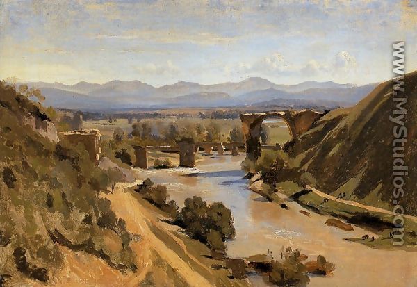 Narni - The Ponte Augusto over the Nera - Jean-Baptiste-Camille Corot