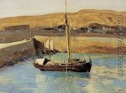 Honfleur - Fishing Boat - Jean-Baptiste-Camille Corot