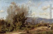 In the Vicinity of Geneva - Jean-Baptiste-Camille Corot