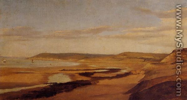 By the Sea - Jean-Baptiste-Camille Corot