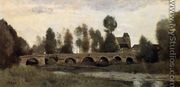 The Bridge at Grez-sur-Loing - Jean-Baptiste-Camille Corot