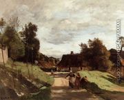 Near the Mill, Chierry, Aisne - Jean-Baptiste-Camille Corot