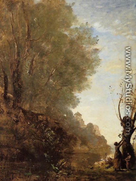 The Happy Isle - Jean-Baptiste-Camille Corot