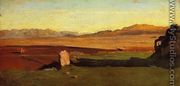 Roman Countryside - Jean-Baptiste-Camille Corot