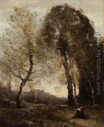 Souvenir of Italy II - Jean-Baptiste-Camille Corot
