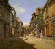 Le Rue de La Bavolle at Honfleur - Claude Oscar Monet
